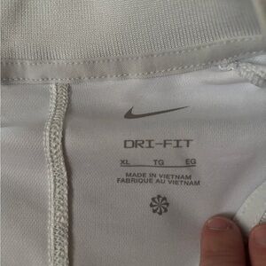 Nike Dri-FIT Crewneck Top - White